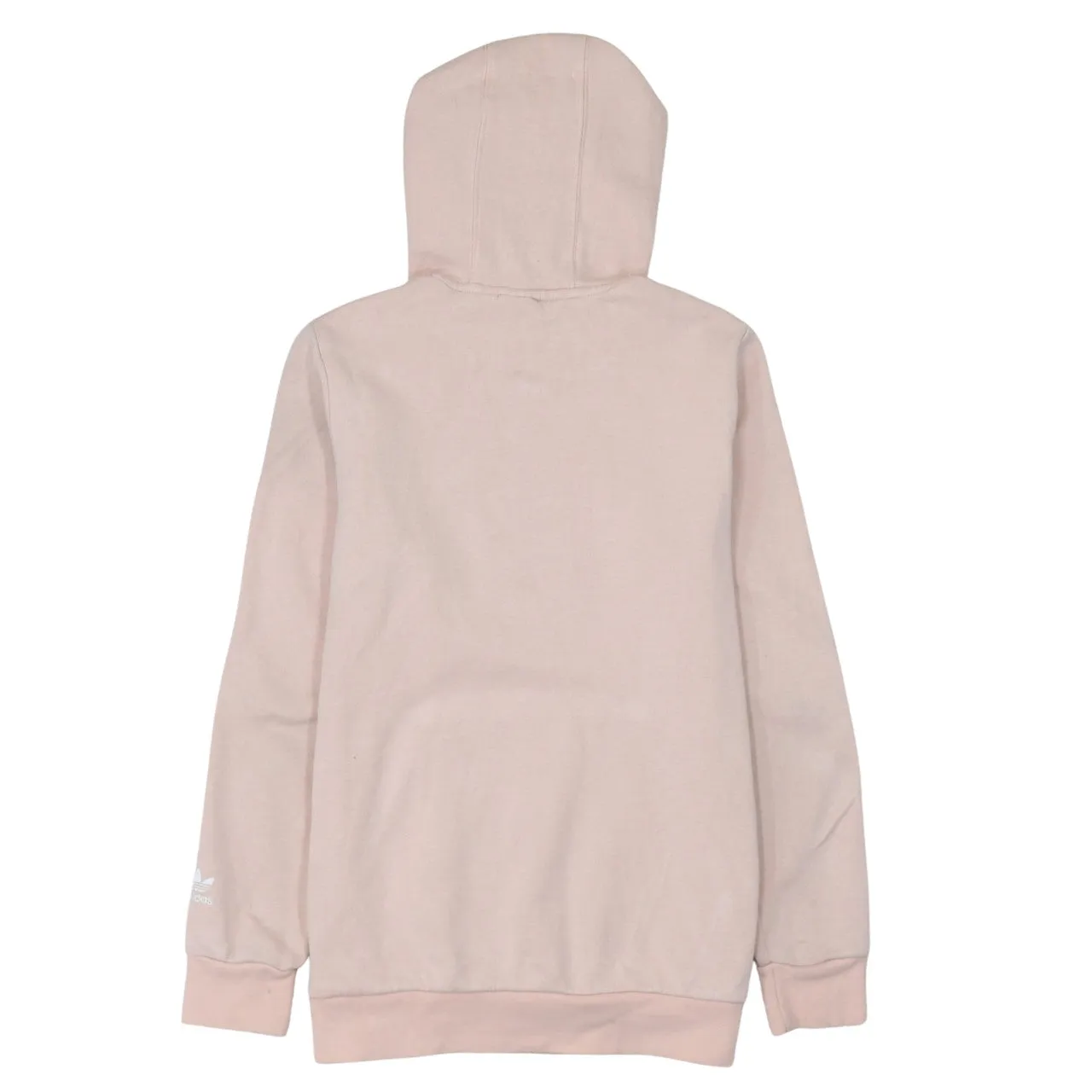 Adidas 90's Drawstring Pockets Pullover Hoodie Small Pink sold by Vintage Club product image thumbnail 2