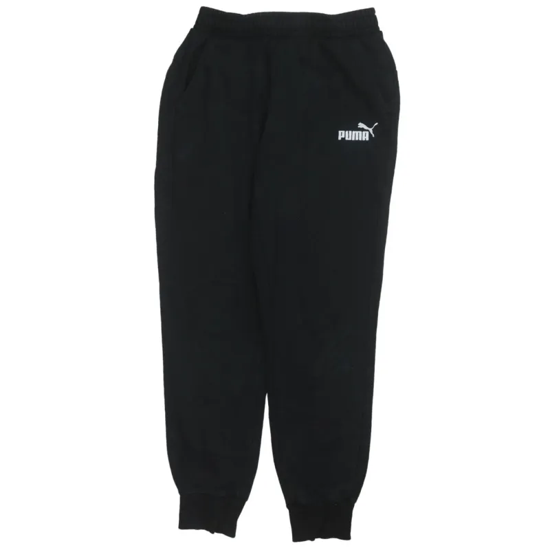 Puma 90's Rib Cuff Casual Joggers / Sweatpants Medium Black made by Puma