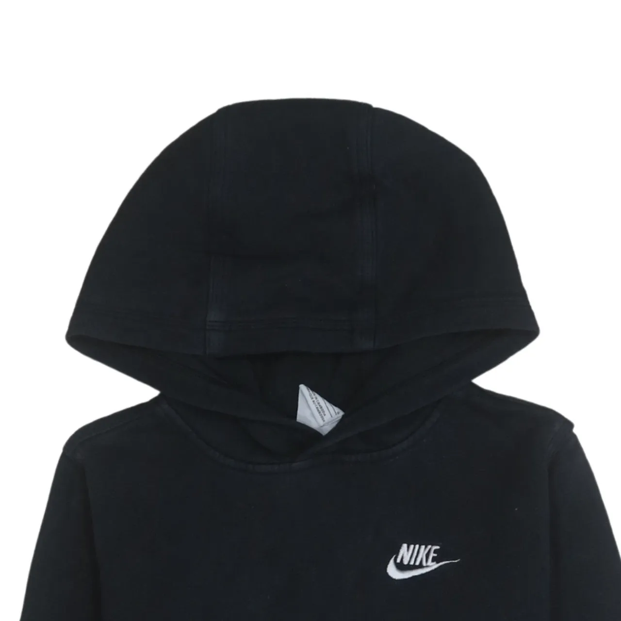 Nike 90's Swoosh Pullover Hoodie Large Black sold by Vintage Club product image thumbnail 3