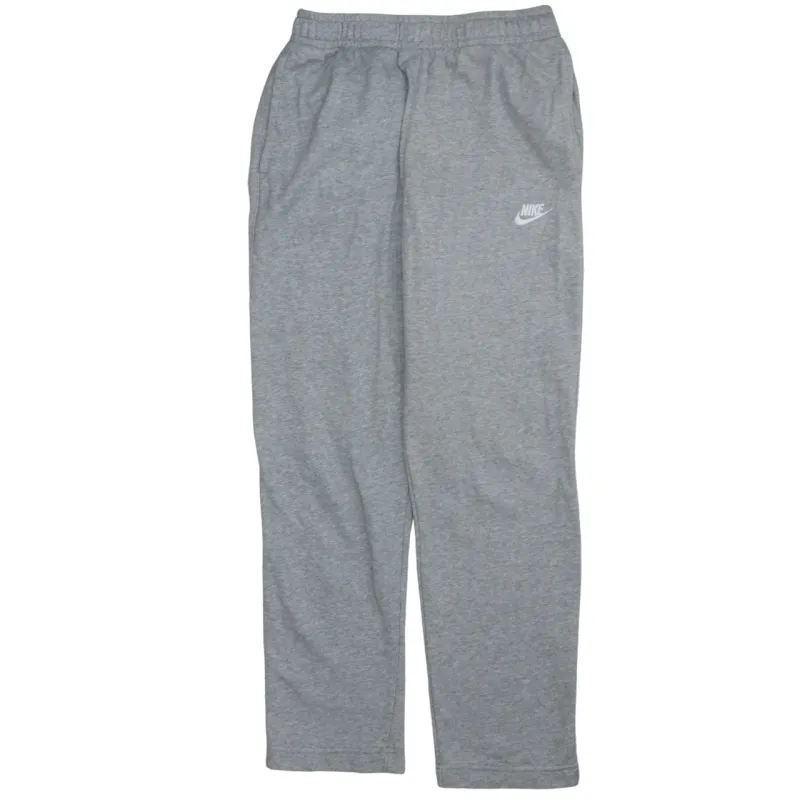 Nike 90's Swoosh Straight Leg Baggy Trousers / Pants Small Grey sold by Vintage Club