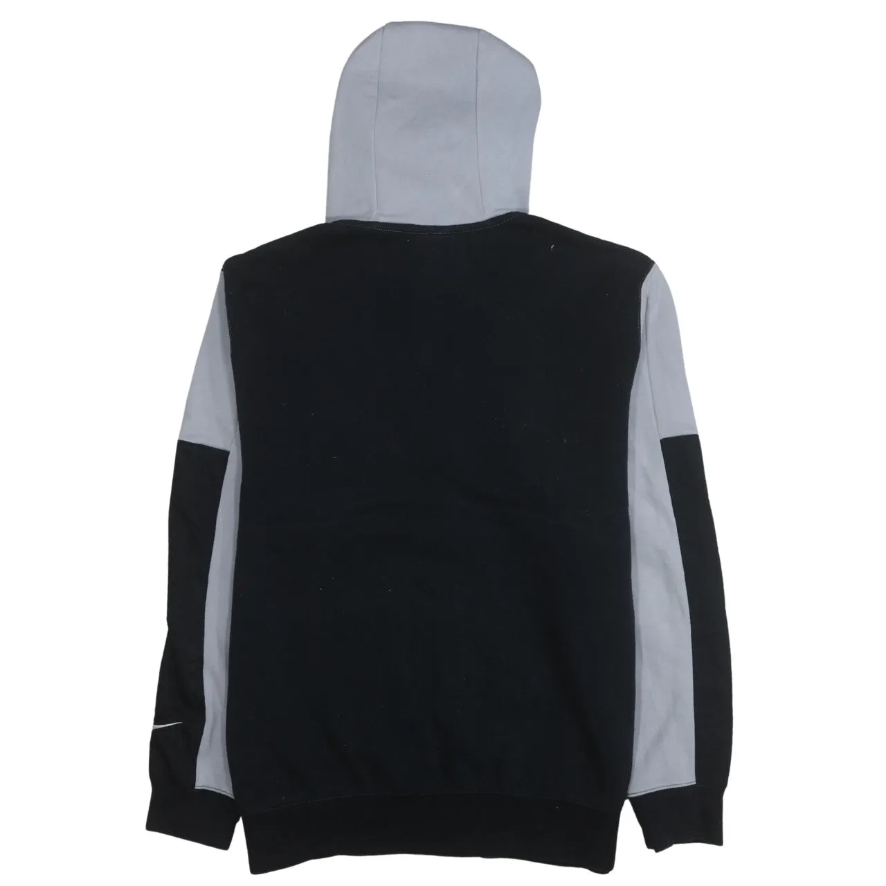 Nike 90's Swoosh Full Zip Up Hoodie Large Black sold by Vintage Club product image thumbnail 2