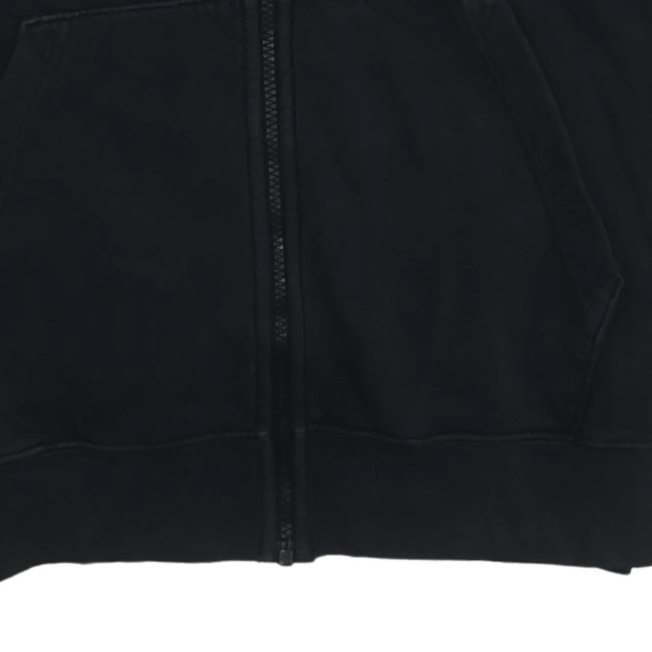 Nike 90's Swoosh Full Zip Up Hoodie Small Black sold by Vintage Club product image thumbnail 4