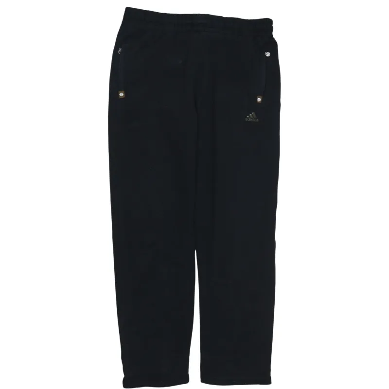 Adidas 90's Lightweight Straight Leg Baggy Trousers / Pants Large Black sold by Vintage Club