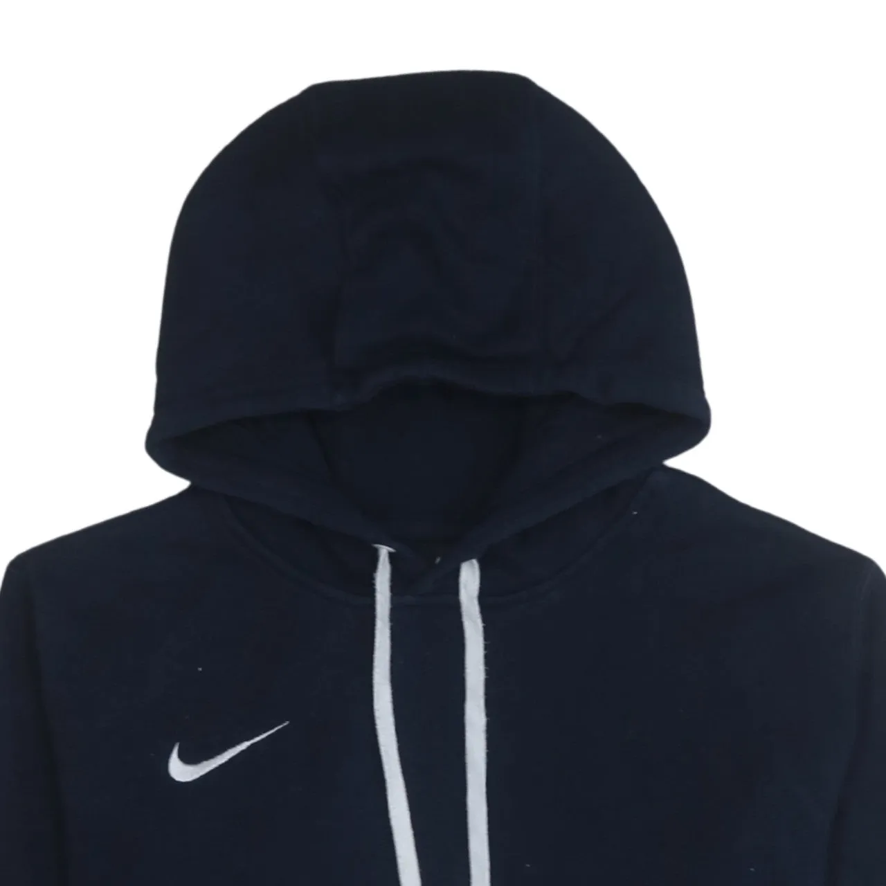 Nike 90's Swoosh Pullover Hoodie Medium Navy Blue sold by Vintage Club product image thumbnail 3