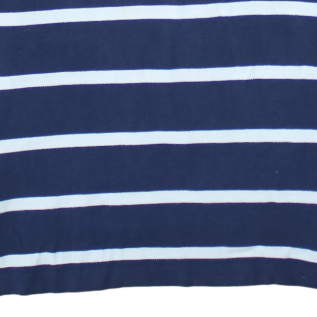 Polo Ralph Lauren 90's Short Sleeves Quarter Button Polo Shirt Large Navy Blue sold by Vintage Club product image thumbnail 4