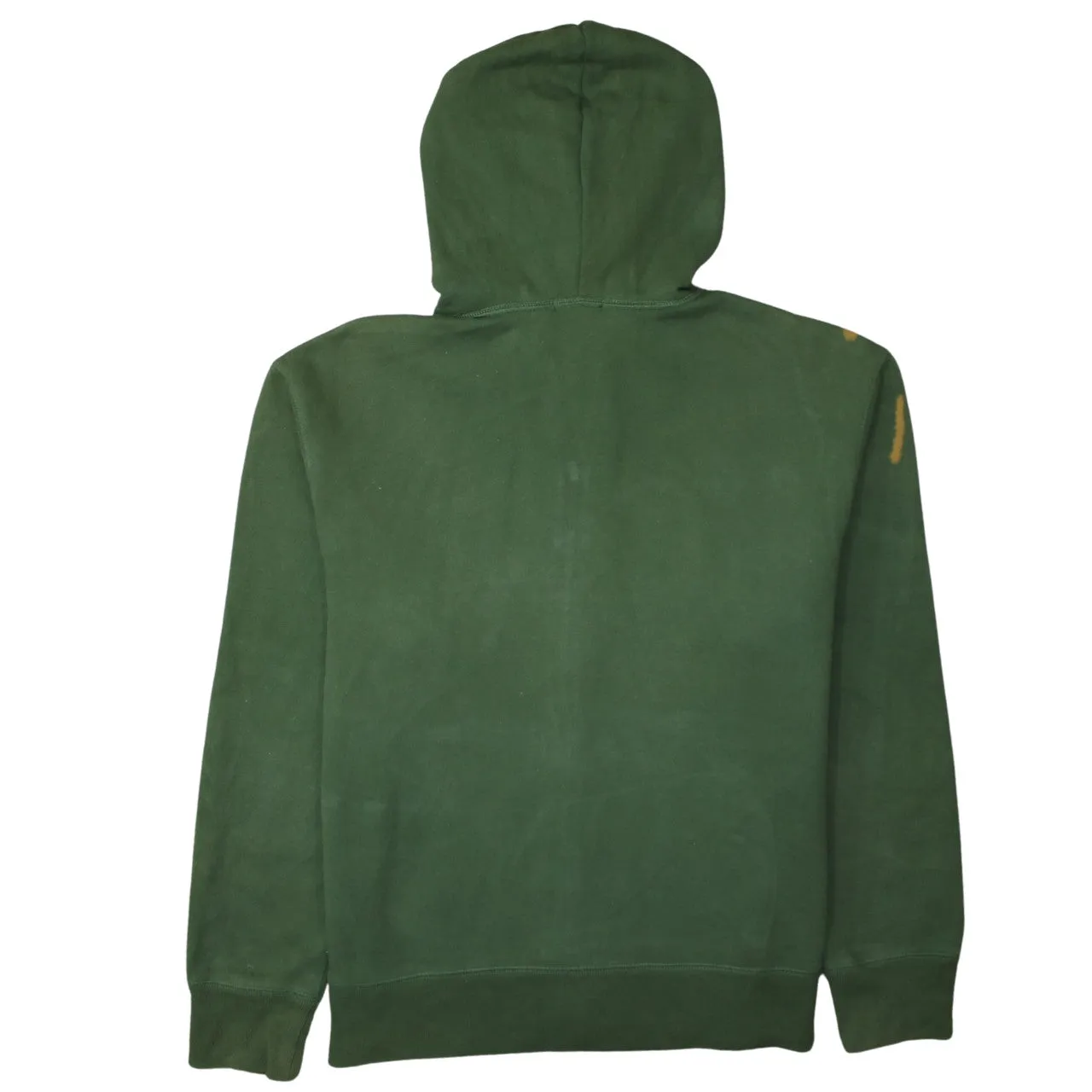 Gap 90's Spellout Full Zip Up Hoodie Large Green sold by Vintage Club product image thumbnail 2