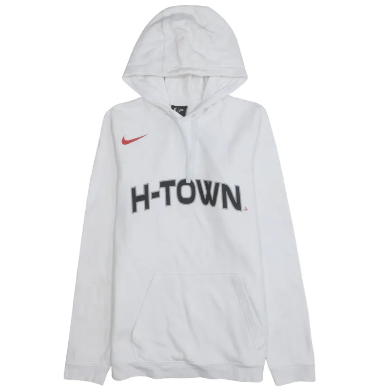 Nike 90's Swoosh Pullover Hoodie Small White sold by Vintage Club
