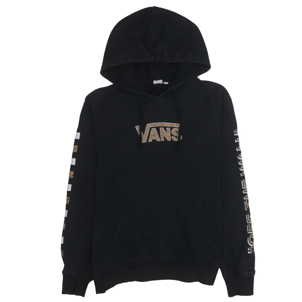 VANS 90's Spellout Pullover Hoodie XLarge Black sold by Vintage Club