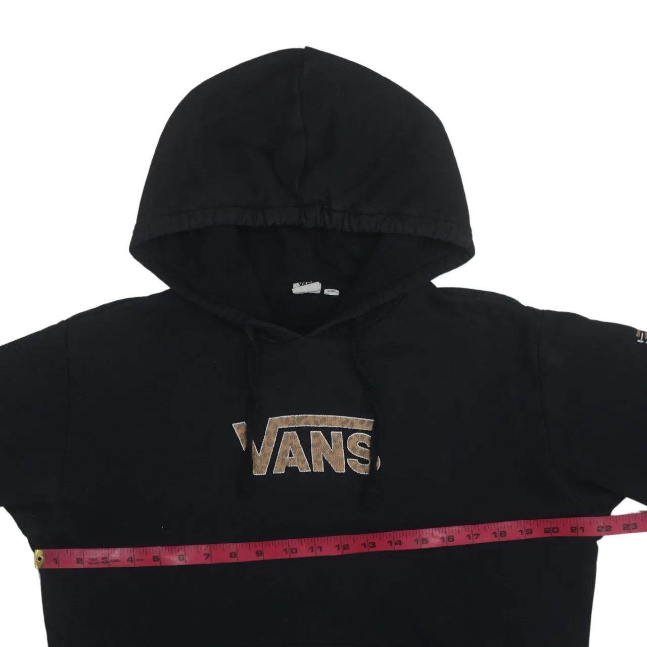 VANS 90's Spellout Pullover Hoodie XLarge Black sold by Vintage Club product image thumbnail 5