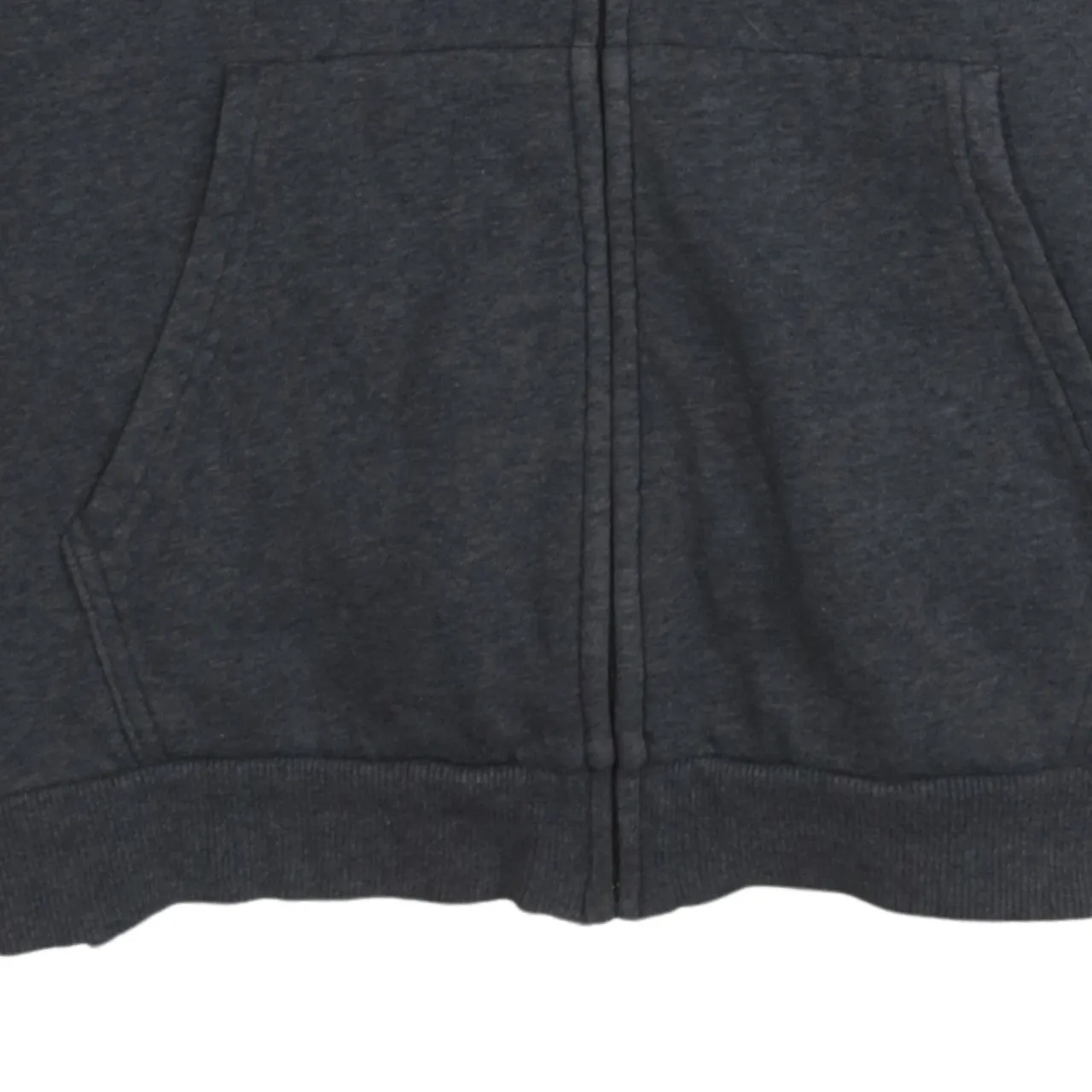 Under Armour 90's Drawstring Pockets Full Zip Up Hoodie Large Grey sold by Vintage Club product image thumbnail 4