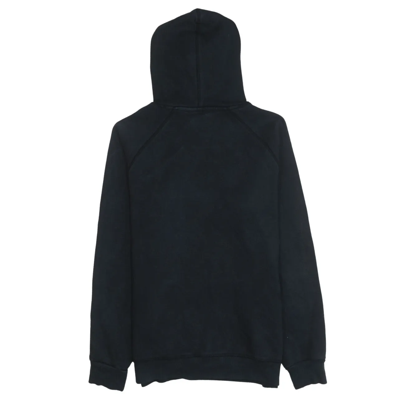 Adidas 90's Spellout Pullover Hoodie Small Black sold by Vintage Club product image thumbnail 2