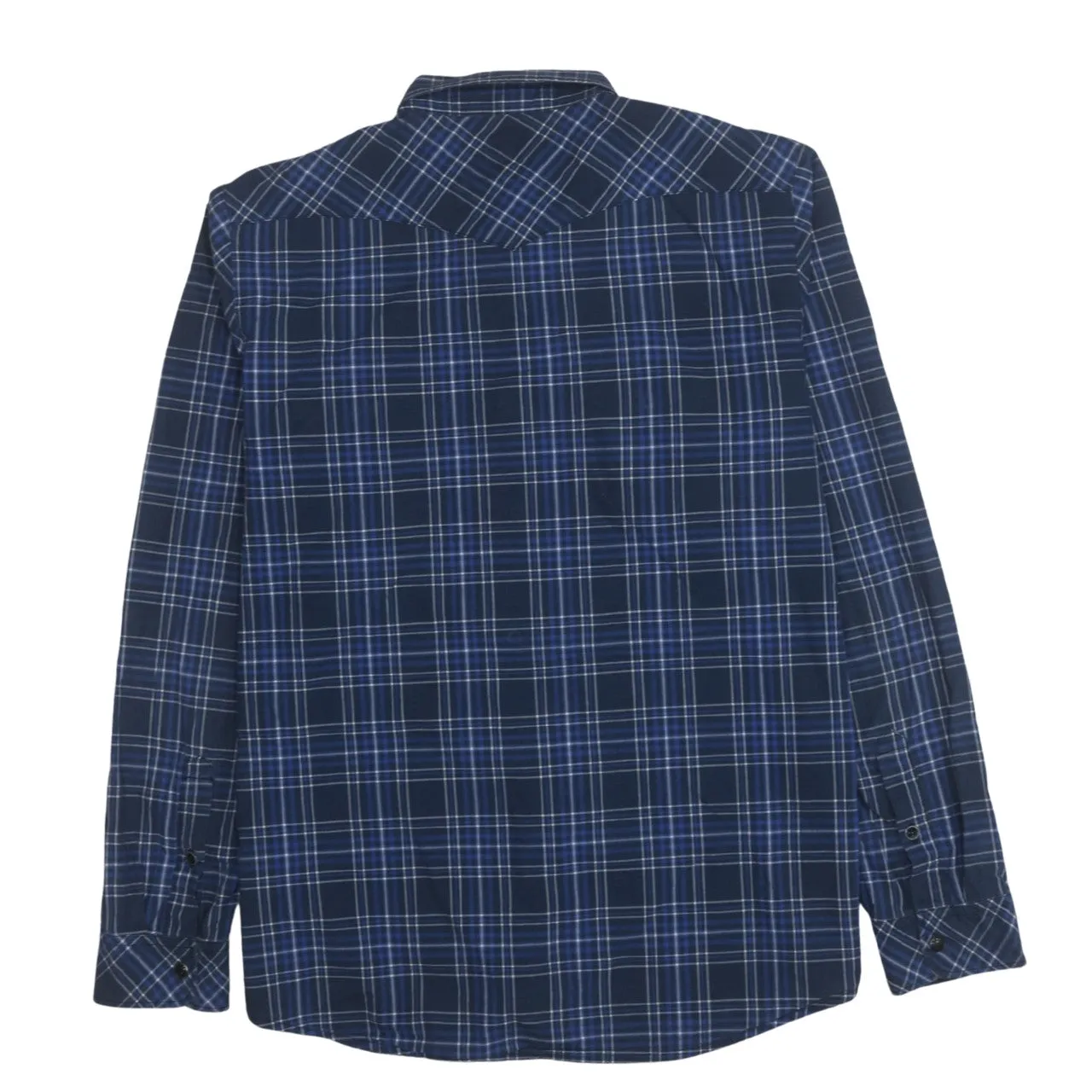 Lee 90's Long Sleeve Button Up Shirt XLarge Navy Blue sold by Vintage Club product image thumbnail 2