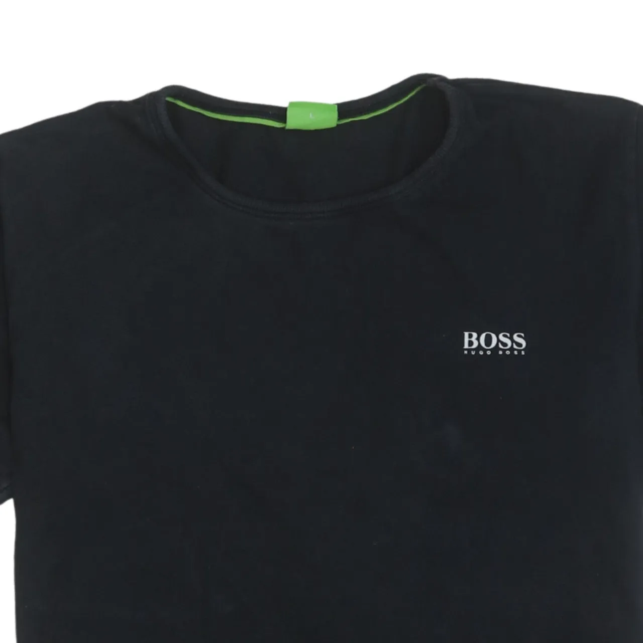 HUGO BOSS 90's Short Sleeves Crew Neck T Shirt Large Black sold by Vintage Club product image thumbnail 3