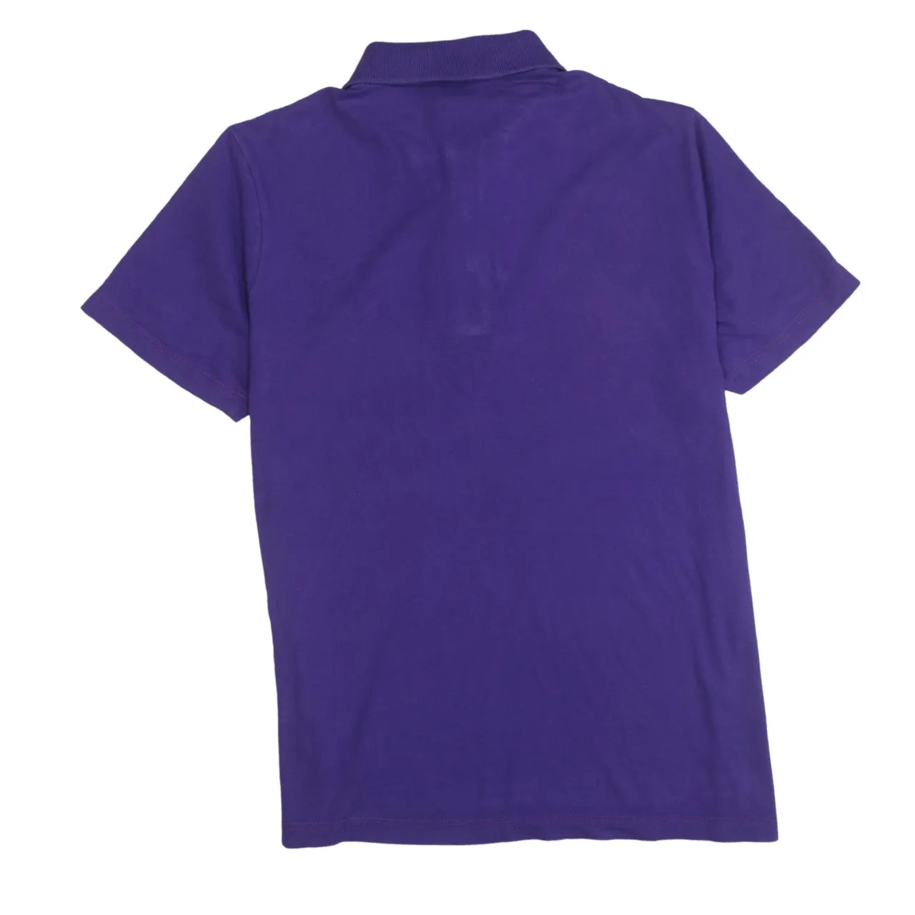 Puma 90's Short Sleeves Quarter Button Polo Shirt Large Purple sold by Vintage Club product image thumbnail 2