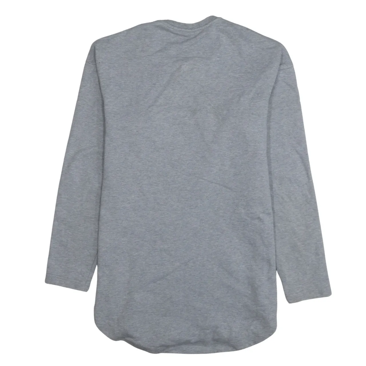 Adidas 90's Plain Crew Neck Sweatshirt Medium Grey sold by Vintage Club product image thumbnail 2