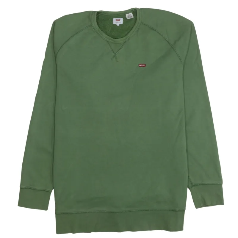 Levi's 90's Lightweight Crew Neck Sweatshirt XLarge Green sold by Vintage Club