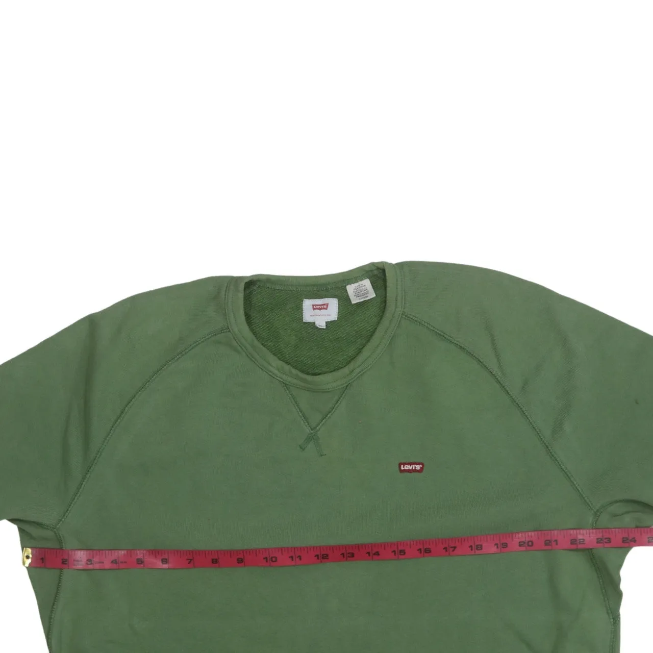 Levi's 90's Lightweight Crew Neck Sweatshirt XLarge Green sold by Vintage Club product image thumbnail 5