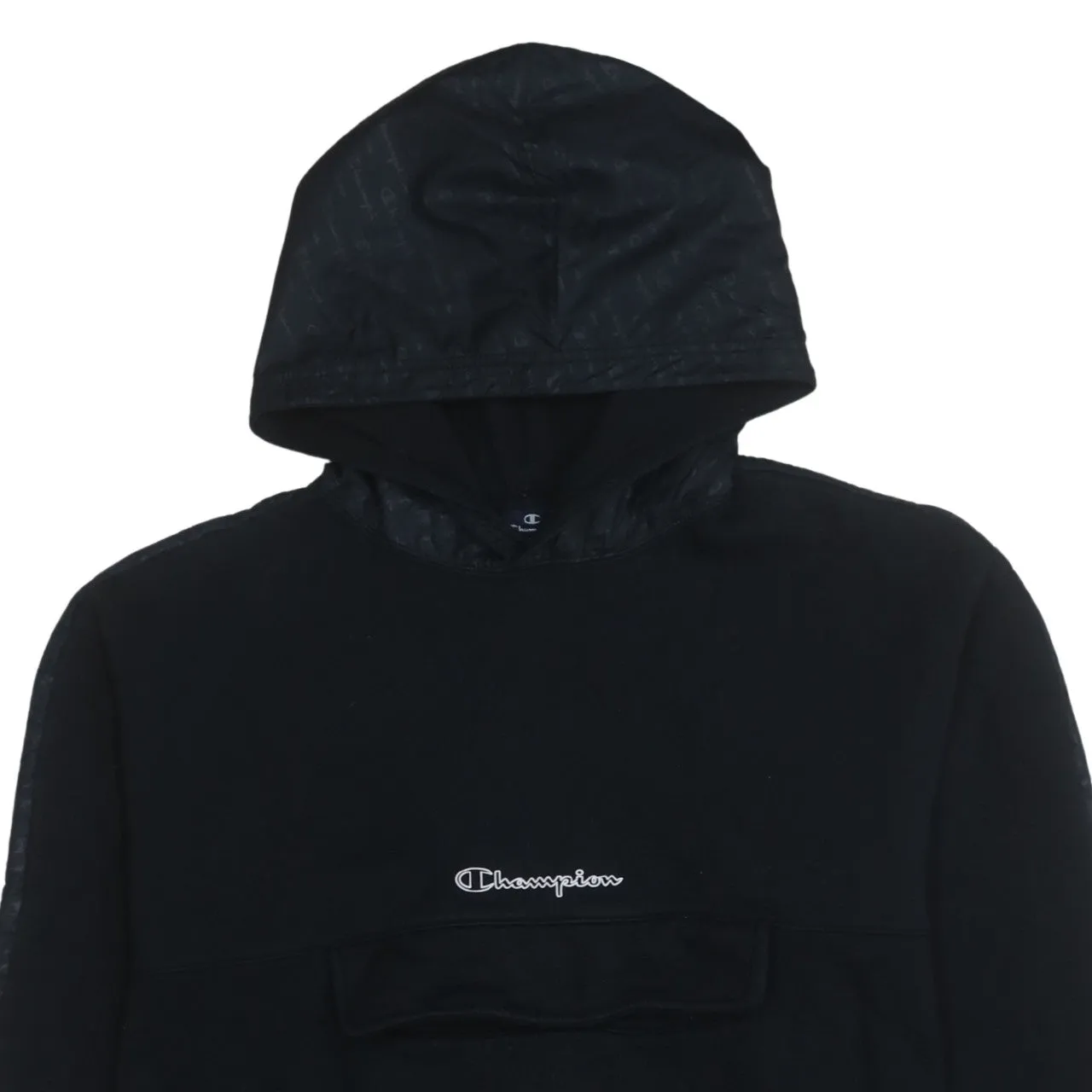 Champion 90's Lightweight Pullover Hoodie XLarge Black sold by Vintage Club product image thumbnail 3