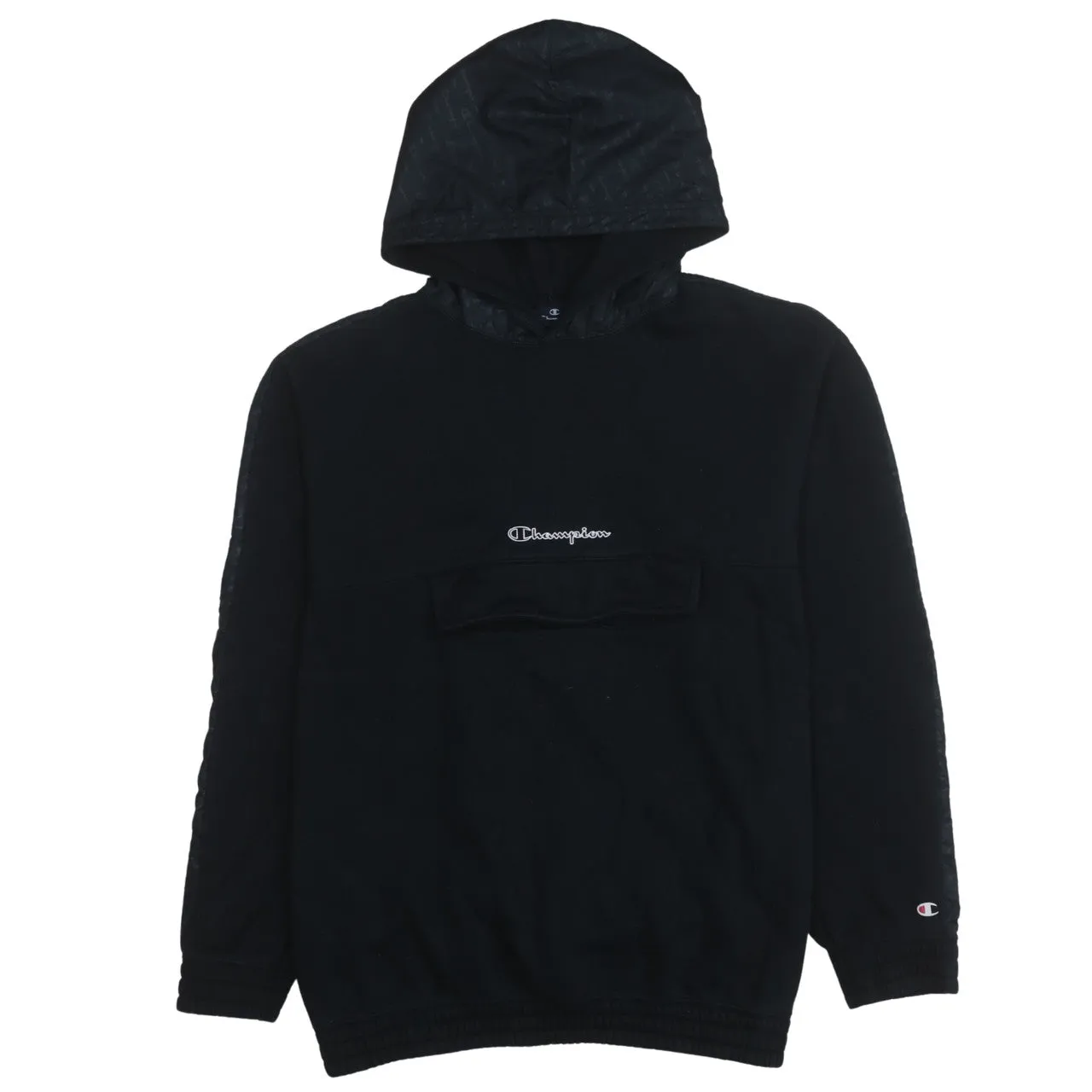 Champion 90's Lightweight Pullover Hoodie XLarge Black sold by Vintage Club
