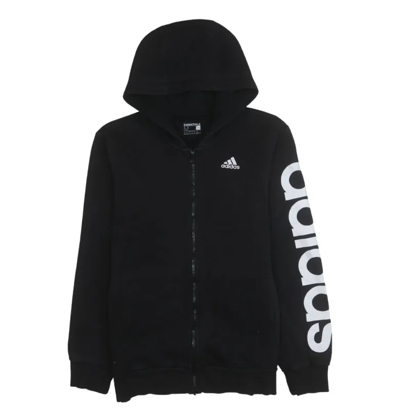 Adidas 90's Lightweight Full Zip Up Hoodie Medium Black sold by Vintage Club