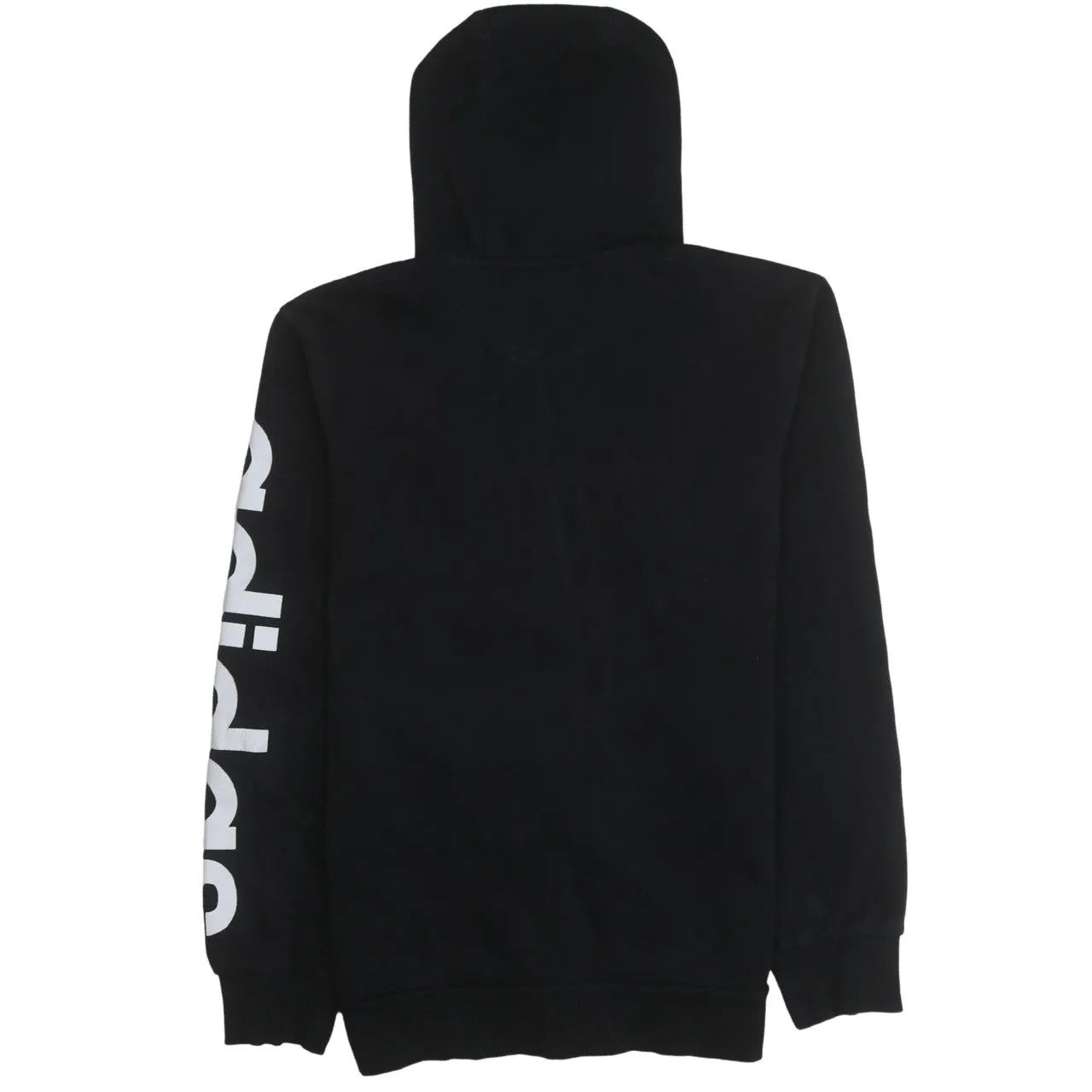 Adidas 90's Lightweight Full Zip Up Hoodie Medium Black sold by Vintage Club product image thumbnail 2