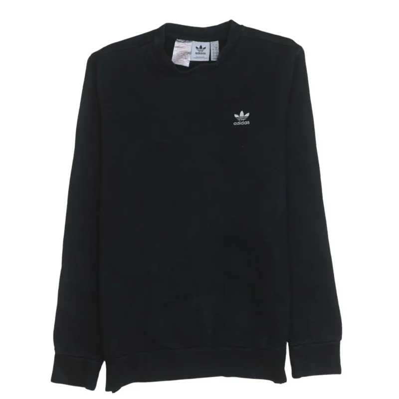 Adidas 90's Lightweight Crew Neck Sweatshirt Large Black sold by Vintage Club