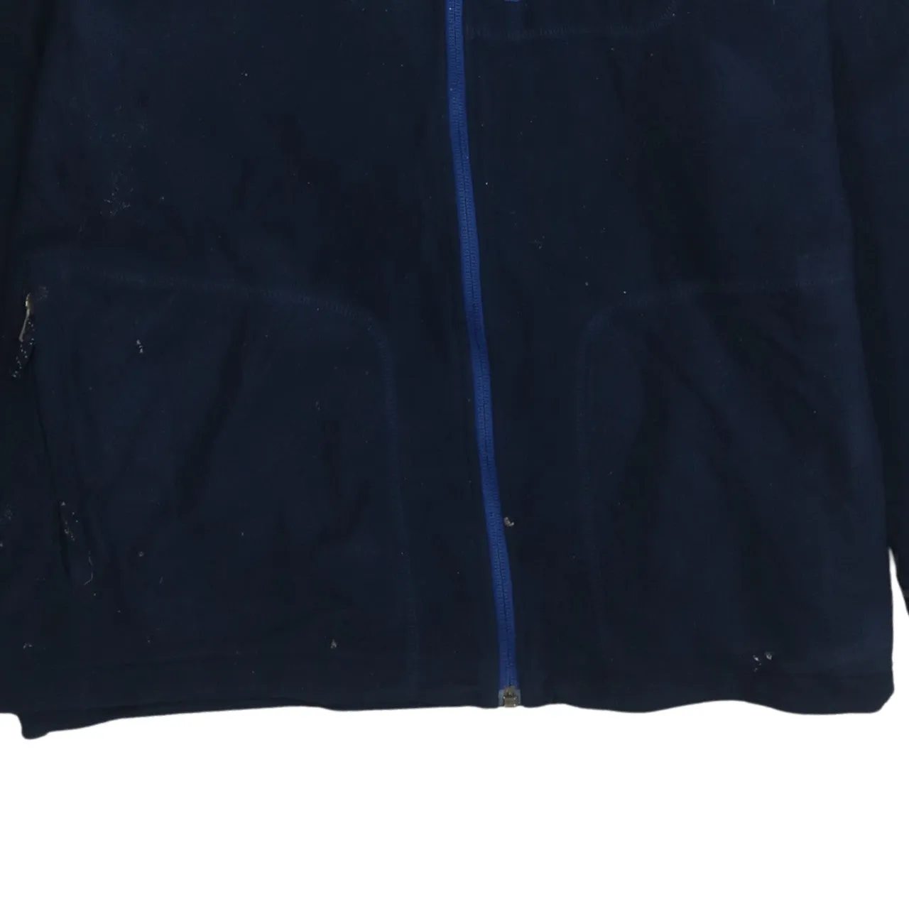 Columbia 90's Hiking Warm Full Zip Up Fleece Jumper XLarge Navy Blue sold by Vintage Club product image thumbnail 4