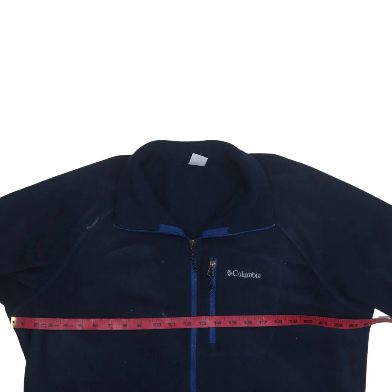 Columbia 90's Hiking Warm Full Zip Up Fleece Jumper XLarge Navy Blue sold by Vintage Club product image thumbnail 5