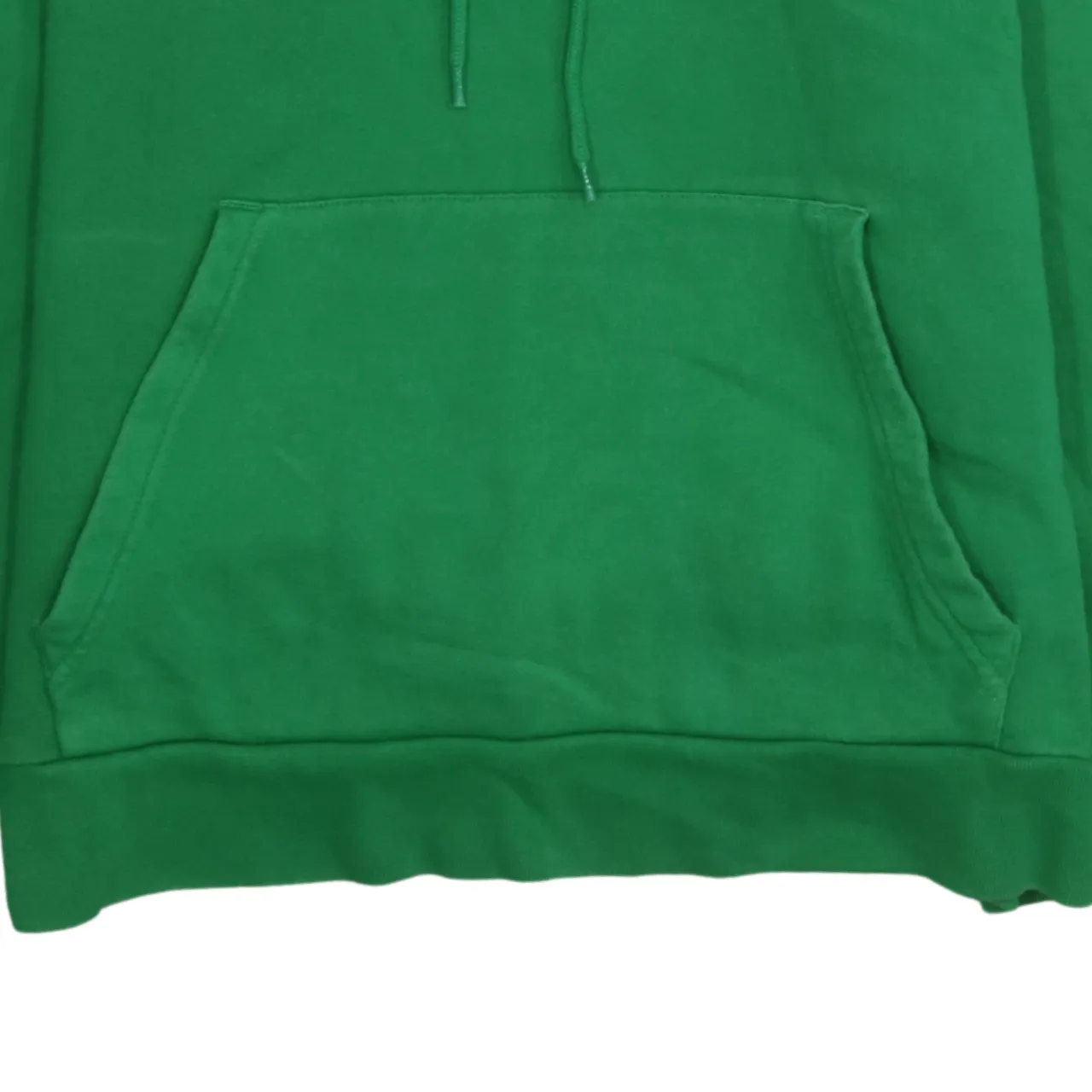 Adidas 90's Drawstring Pockets Pullover Hoodie Medium Green sold by Vintage Club product image thumbnail 4