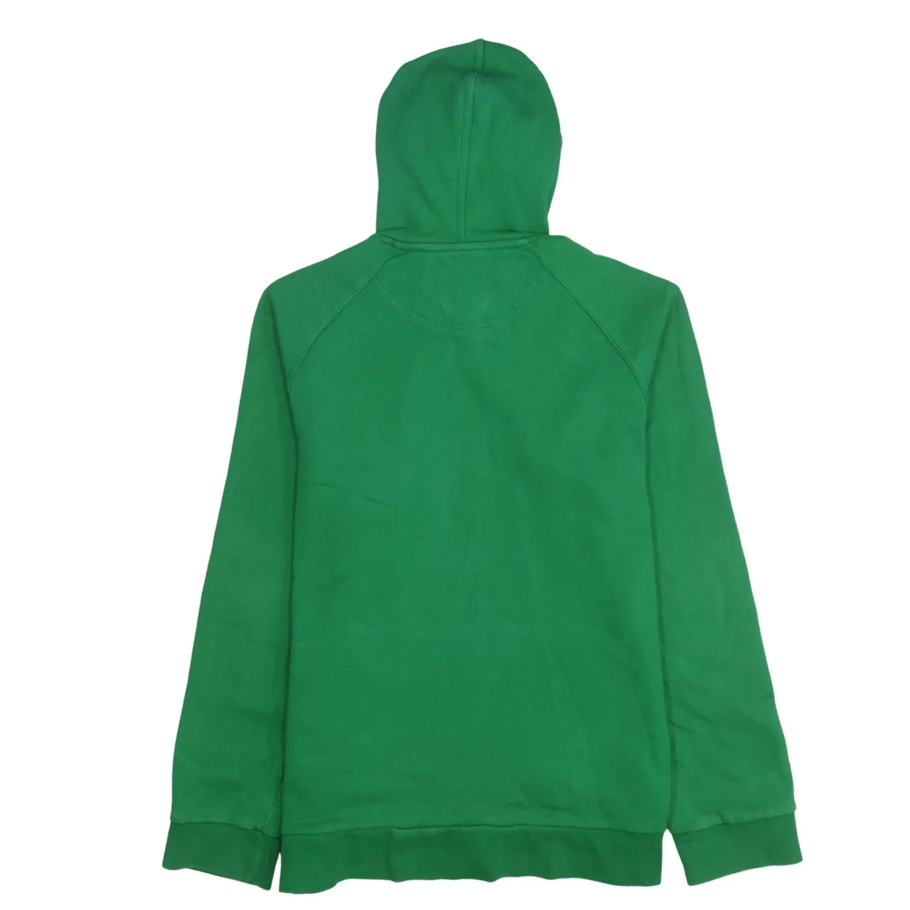 Adidas 90's Drawstring Pockets Pullover Hoodie Medium Green sold by Vintage Club product image thumbnail 2