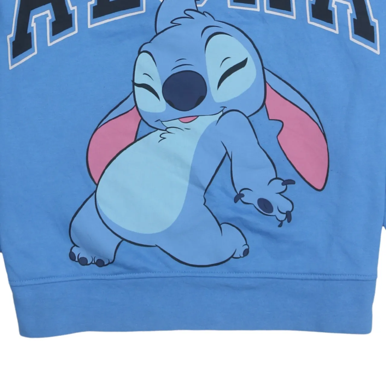Disney 90's Stitch Crew Neck Sweatshirt Small Blue sold by Vintage Club product image thumbnail 4