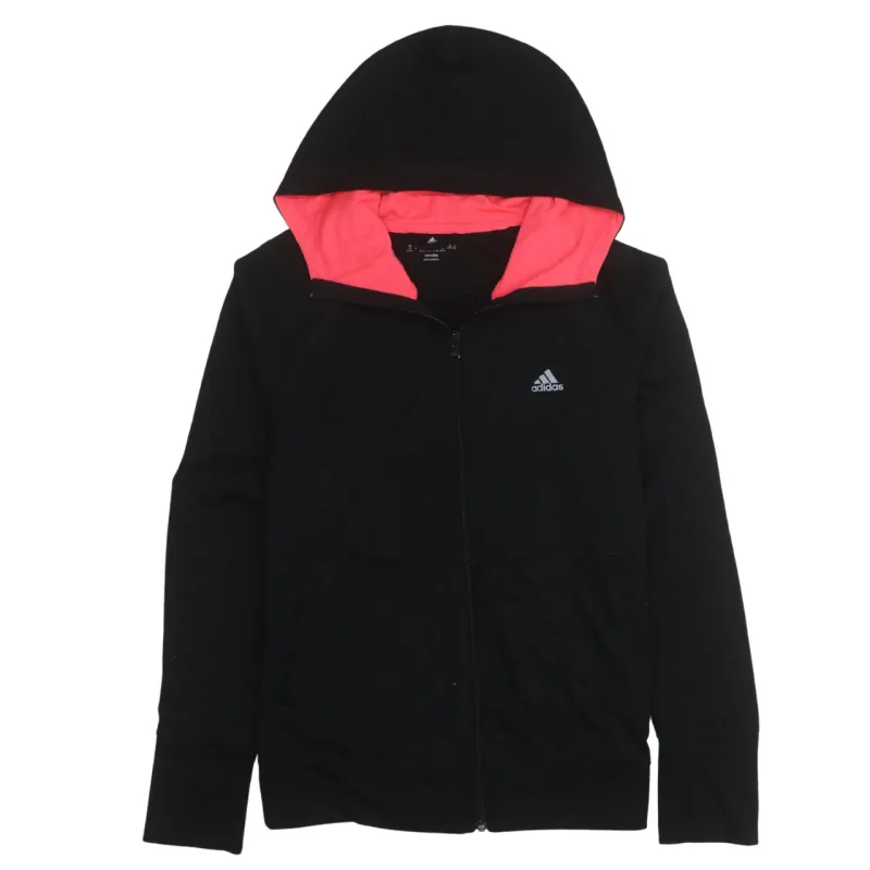 Adidas 90's Lightweight Full Zip Up Hoodie Medium Black sold by Vintage Club