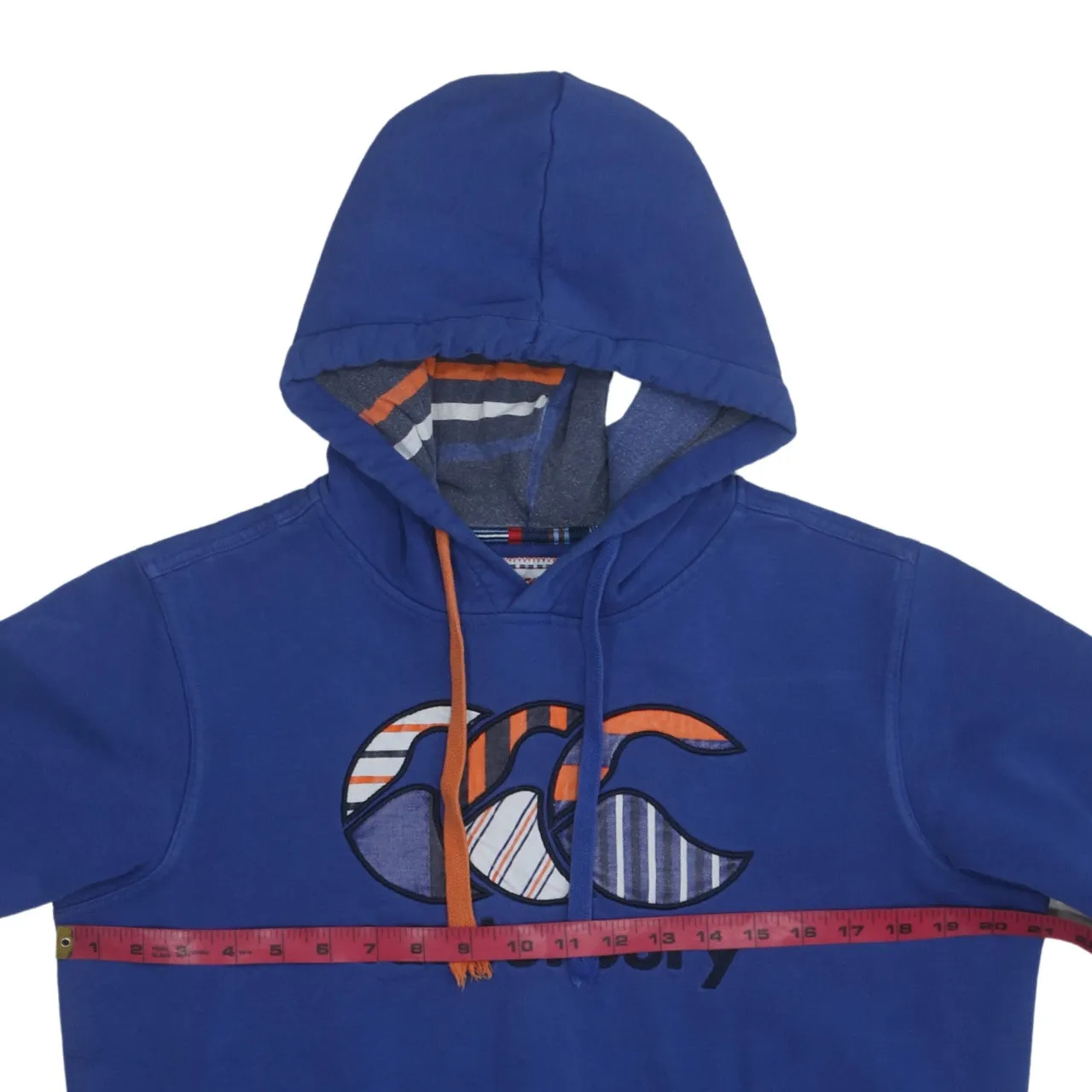 CANTERBURY 90's Spellout Pullover Hoodie Small Blue sold by Vintage Club product image thumbnail 5