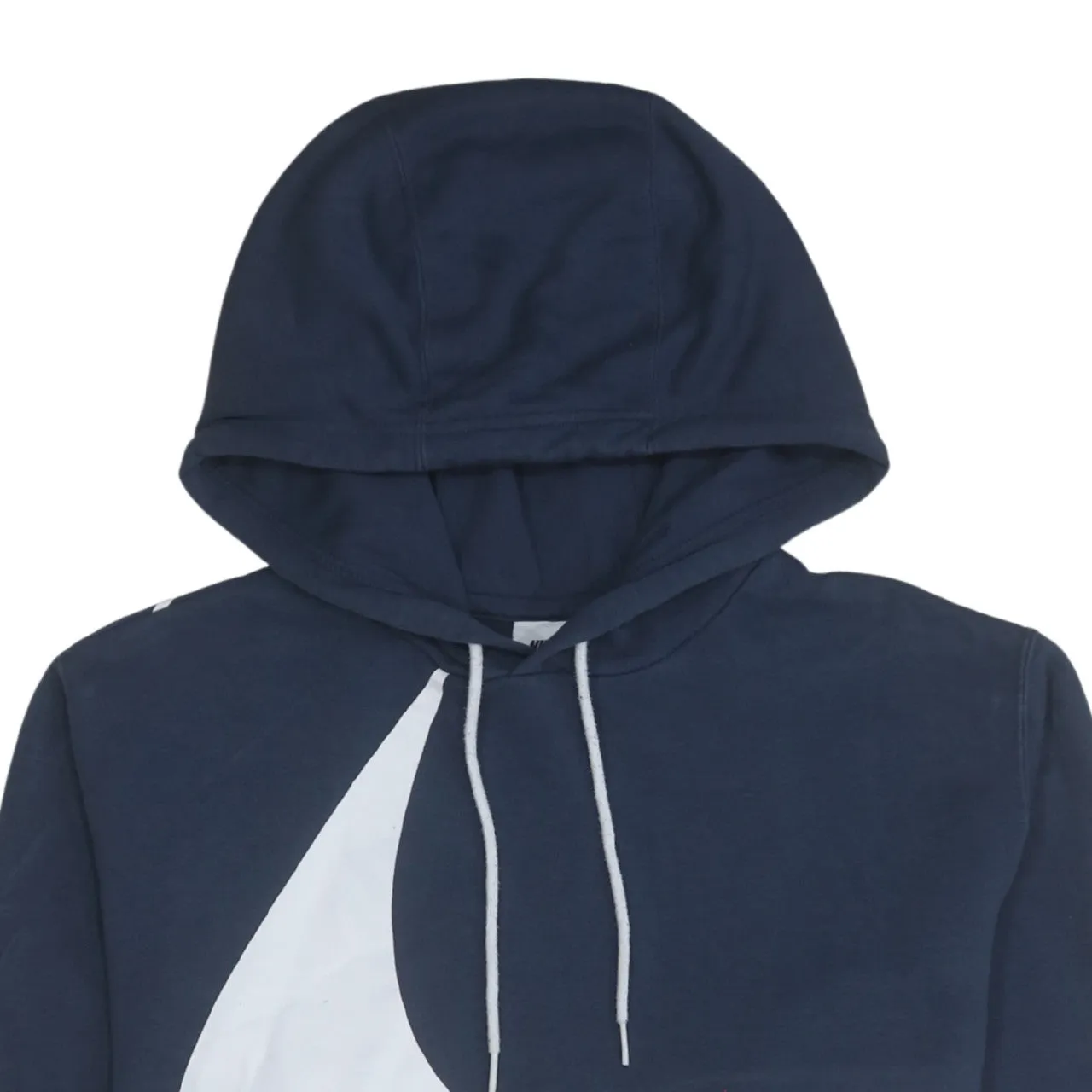 Nike 90's Plain Pullover Hoodie Large Navy Blue sold by Vintage Club product image thumbnail 3