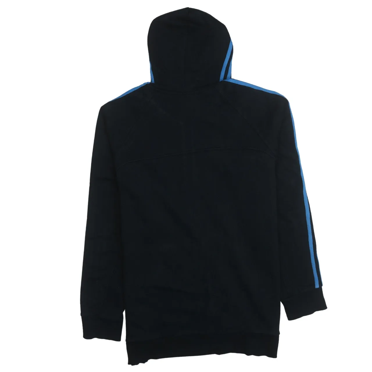 Adidas 90's Striped Sleeve Full Zip Up Hoodie XLarge Black sold by Vintage Club product image thumbnail 2