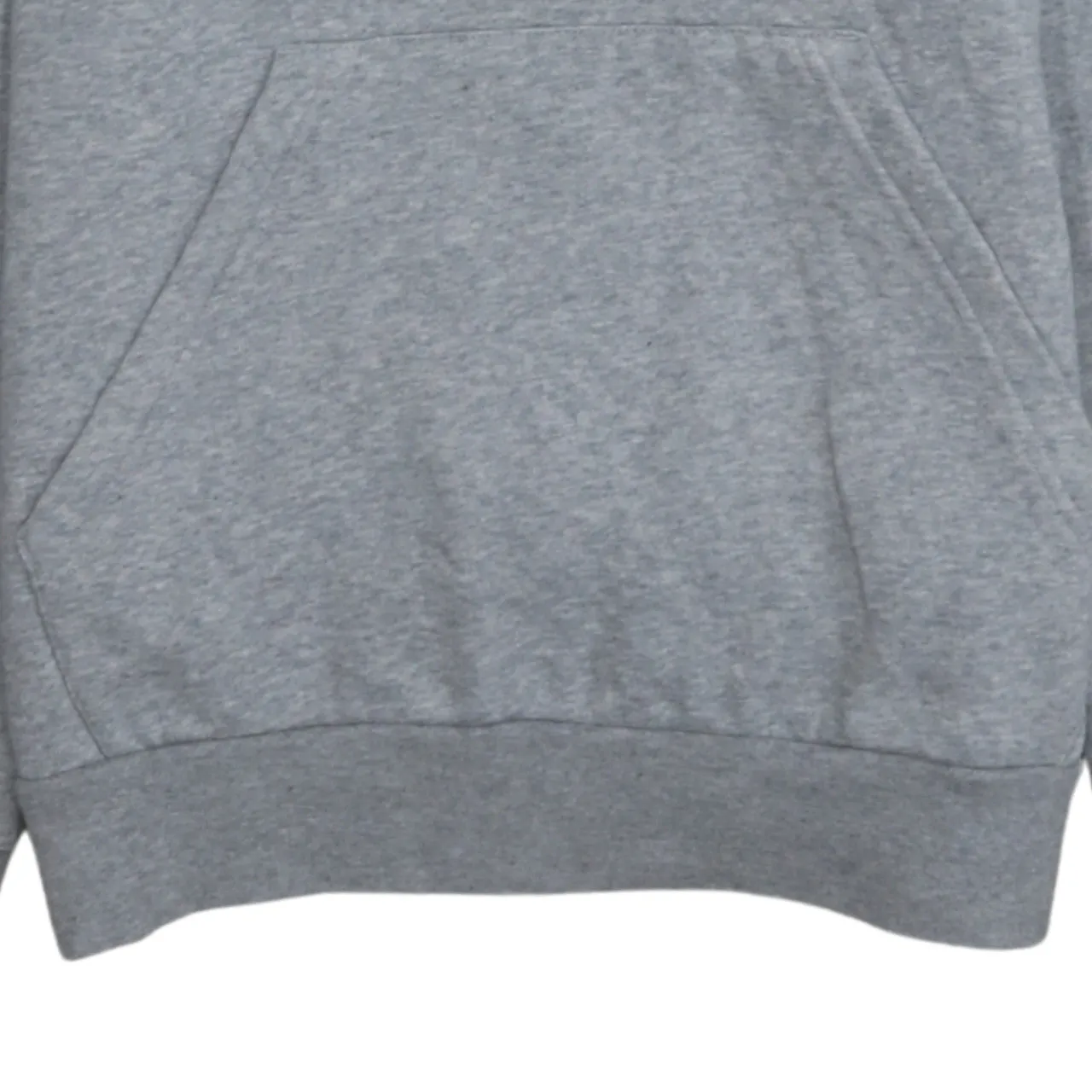 Adidas 90's Drawstring Pockets Pullover Hoodie Large Grey sold by Vintage Club product image thumbnail 4