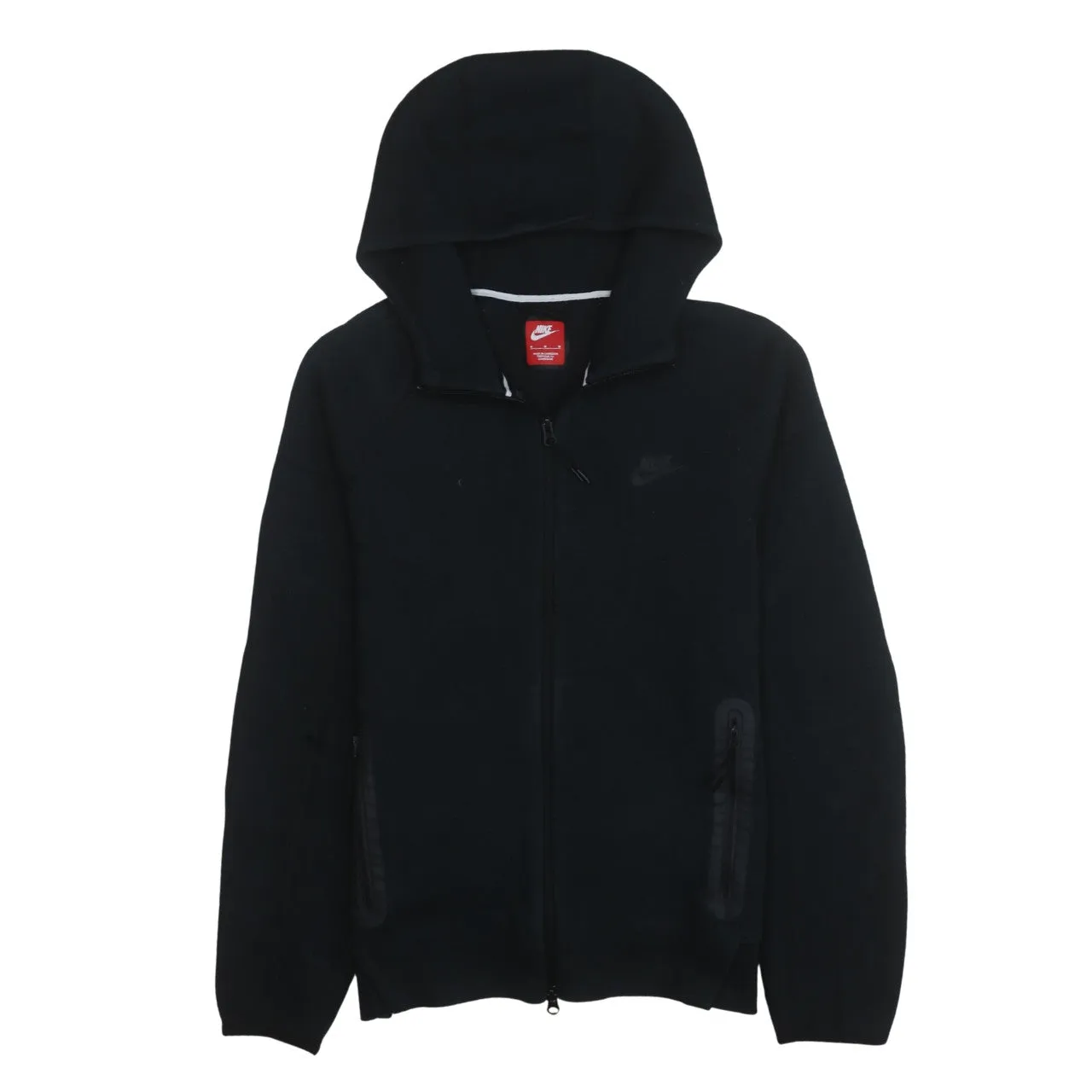 Nike 90's Swoosh Full Zip Up Hoodie Medium Black sold by Vintage Club