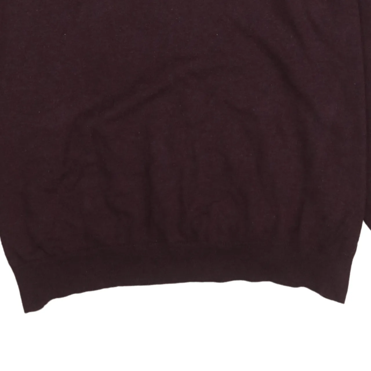 HUGO BOSS 90's Lightweight V Neck Sweatshirt XXLarge (2XL) Burgundy Red sold by Vintage Club product image thumbnail 4