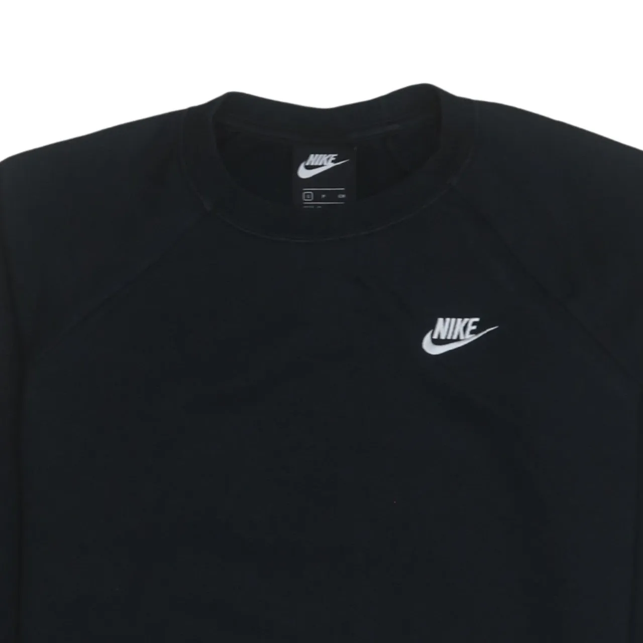 Nike 90's Swoosh Crew Neck Sweatshirt Small Black sold by Vintage Club product image thumbnail 3