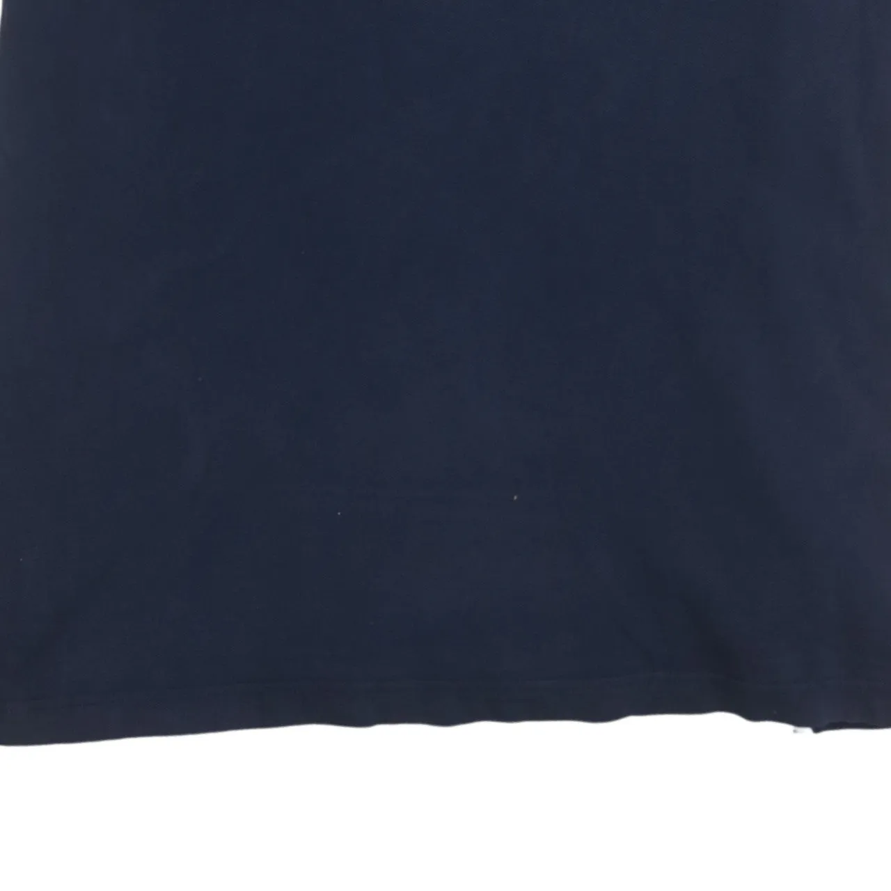 Tommy Hilfiger 90's Short Sleeves Quarter Button Polo Shirt XLarge Navy Blue sold by Vintage Club product image thumbnail 4