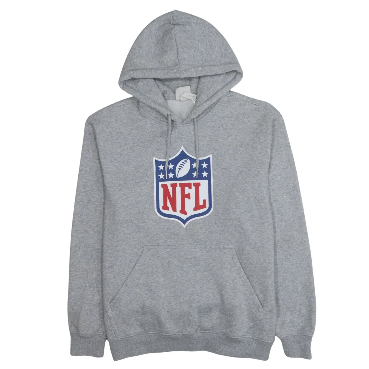 NFL 90's Spellout Pullover Hoodie Medium Grey sold by Vintage Club