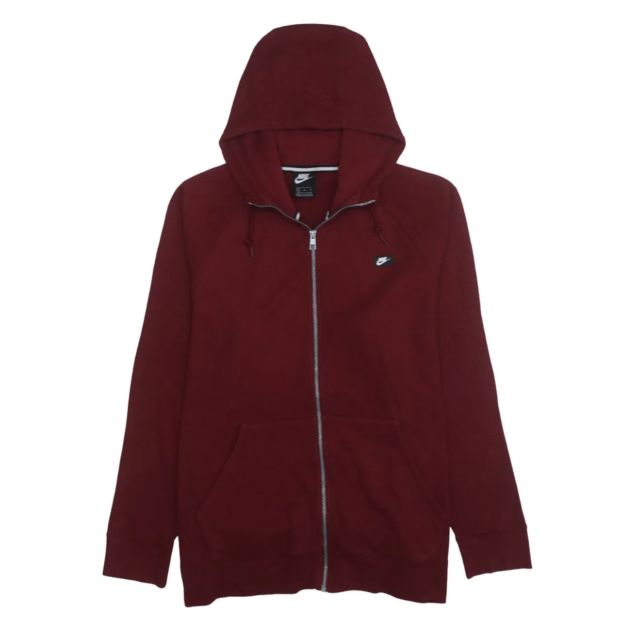 Nike 90's Swoosh Full Zip Up Hoodie XLarge Red sold by Vintage Club