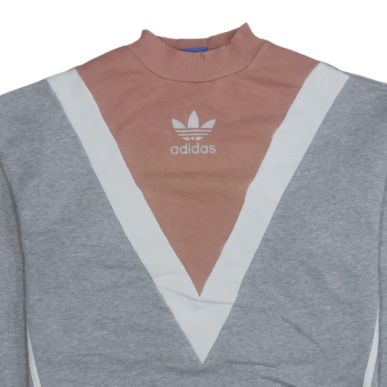 Adidas 90's Lightweight Mock Neck Sweatshirt Medium Brown sold by Vintage Club product image thumbnail 3