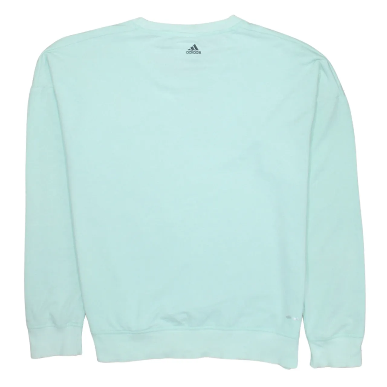 Adidas 90's Lightweight Crew Neck Sweatshirt Small Blue sold by Vintage Club product image thumbnail 2