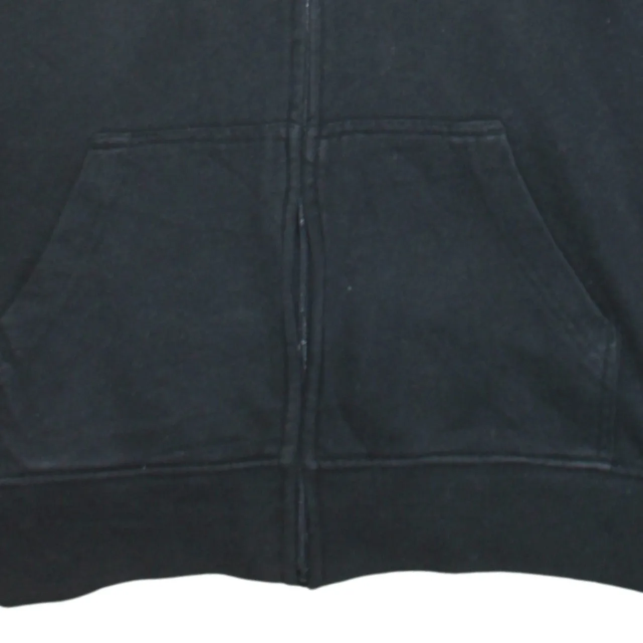 QuikSilver 90's Spellout Full Zip Up Hoodie Large Black sold by Vintage Club product image thumbnail 4