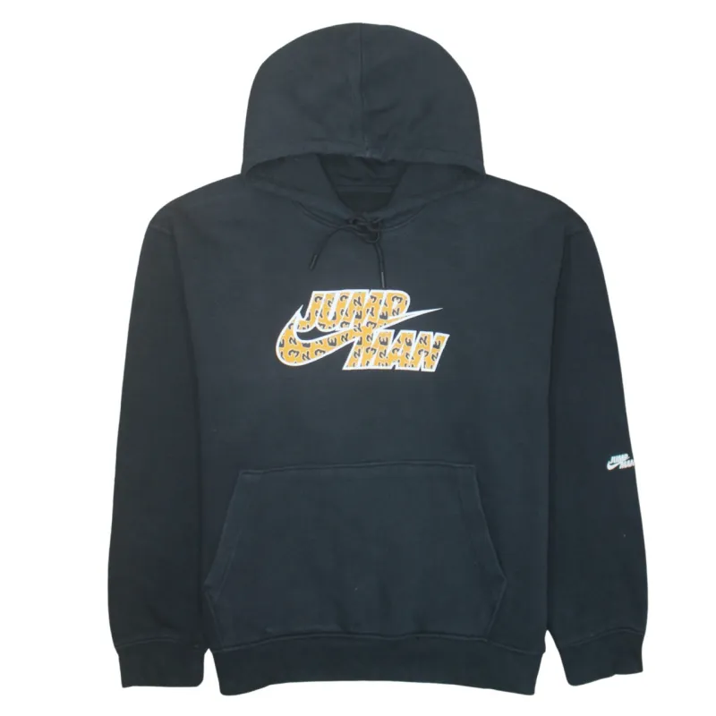 Jordan 90's Jump Man Pullover Hoodie Large Black sold by Vintage Club