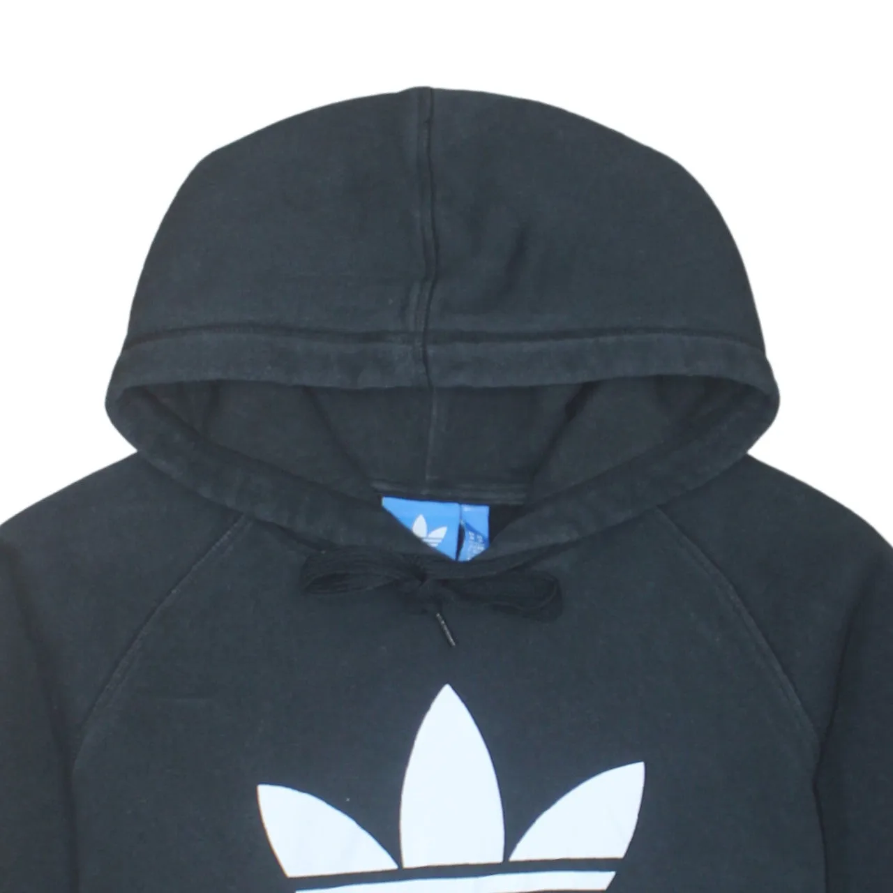 Adidas 90's Spellout Pullover Hoodie Medium Black sold by Vintage Club product image thumbnail 3