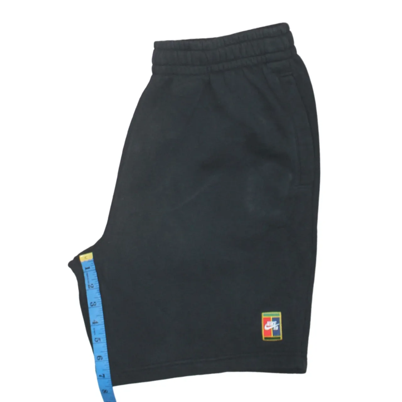 Nike 90's Swoosh Baggy Chino Shorts Medium Black sold by Vintage Club product image thumbnail 5