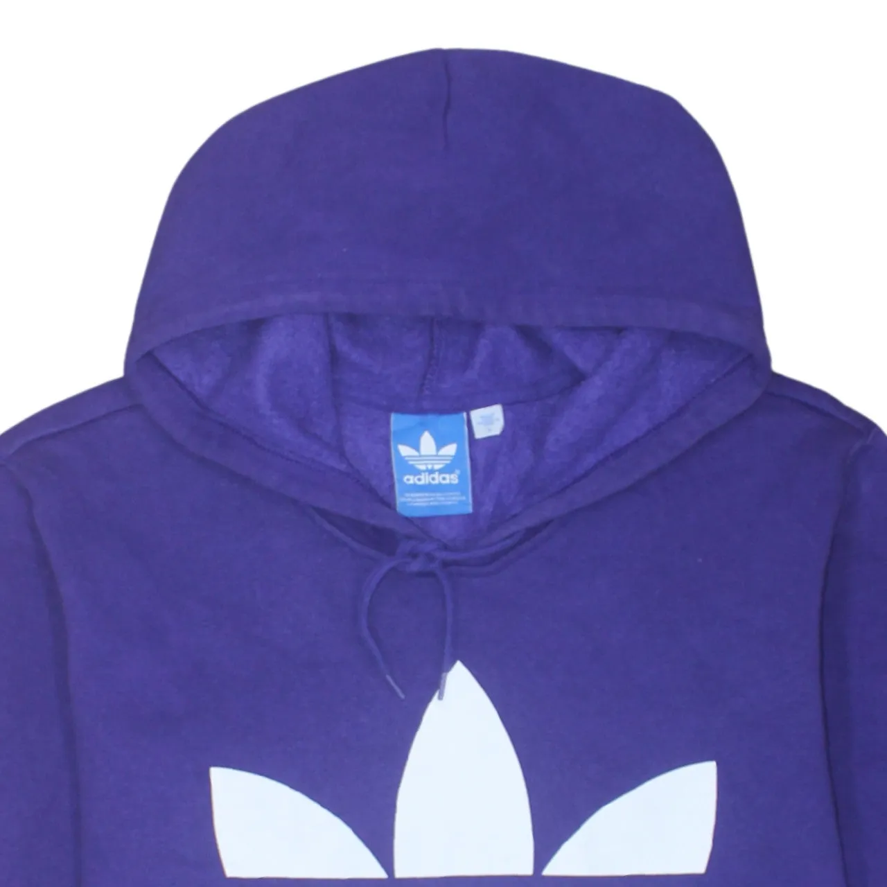 Adidas 90's Spellout Pullover Hoodie Large Purple sold by Vintage Club product image thumbnail 3