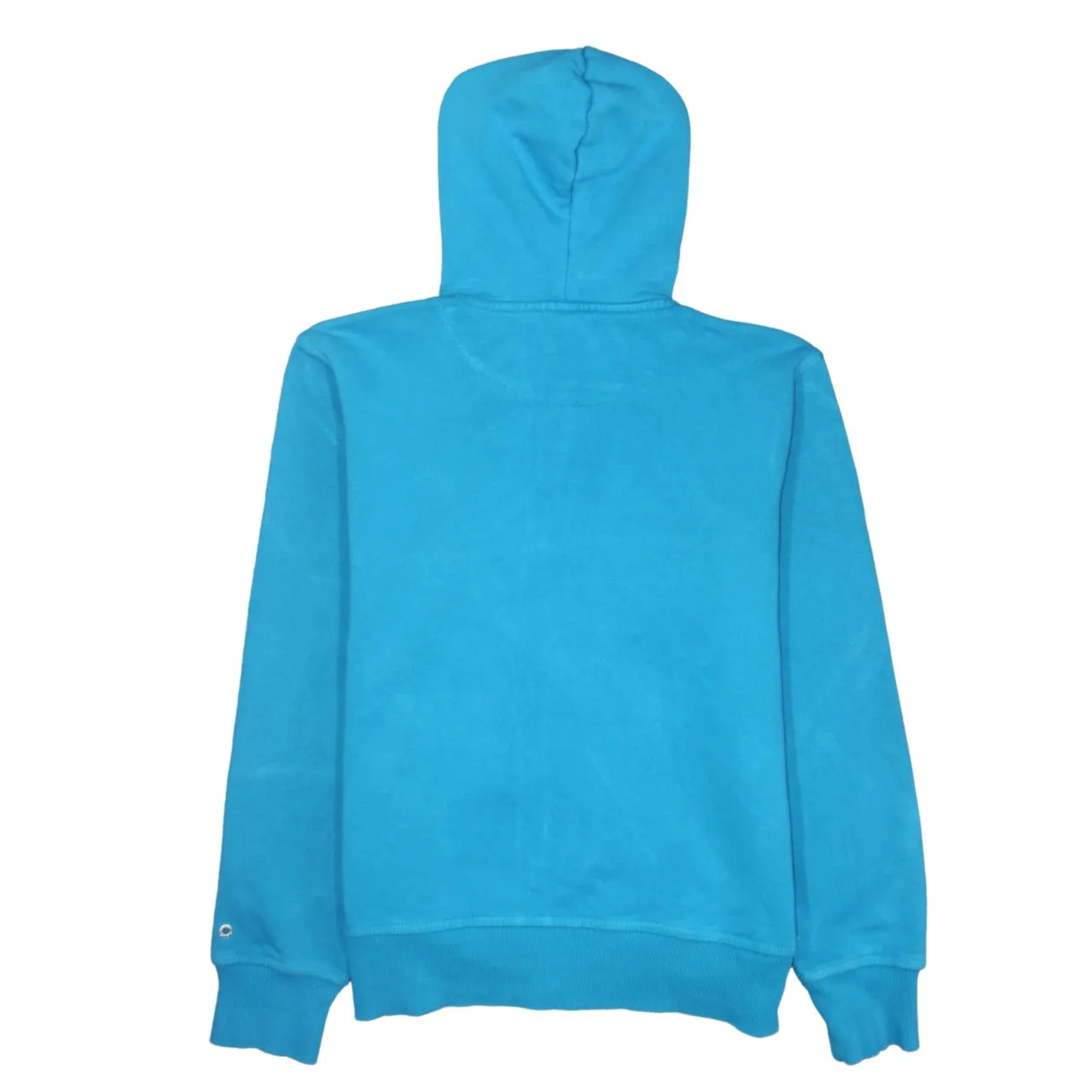 Nike 90's Swoosh Full Zip Up Hoodie Medium Blue sold by Vintage Club product image thumbnail 2